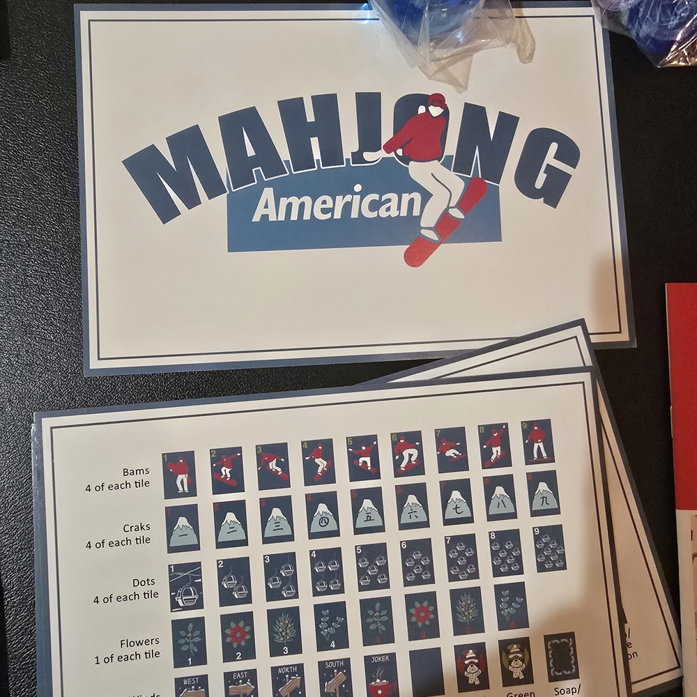 Winter Apres Mahjong TILES - Picture 3 of 5
